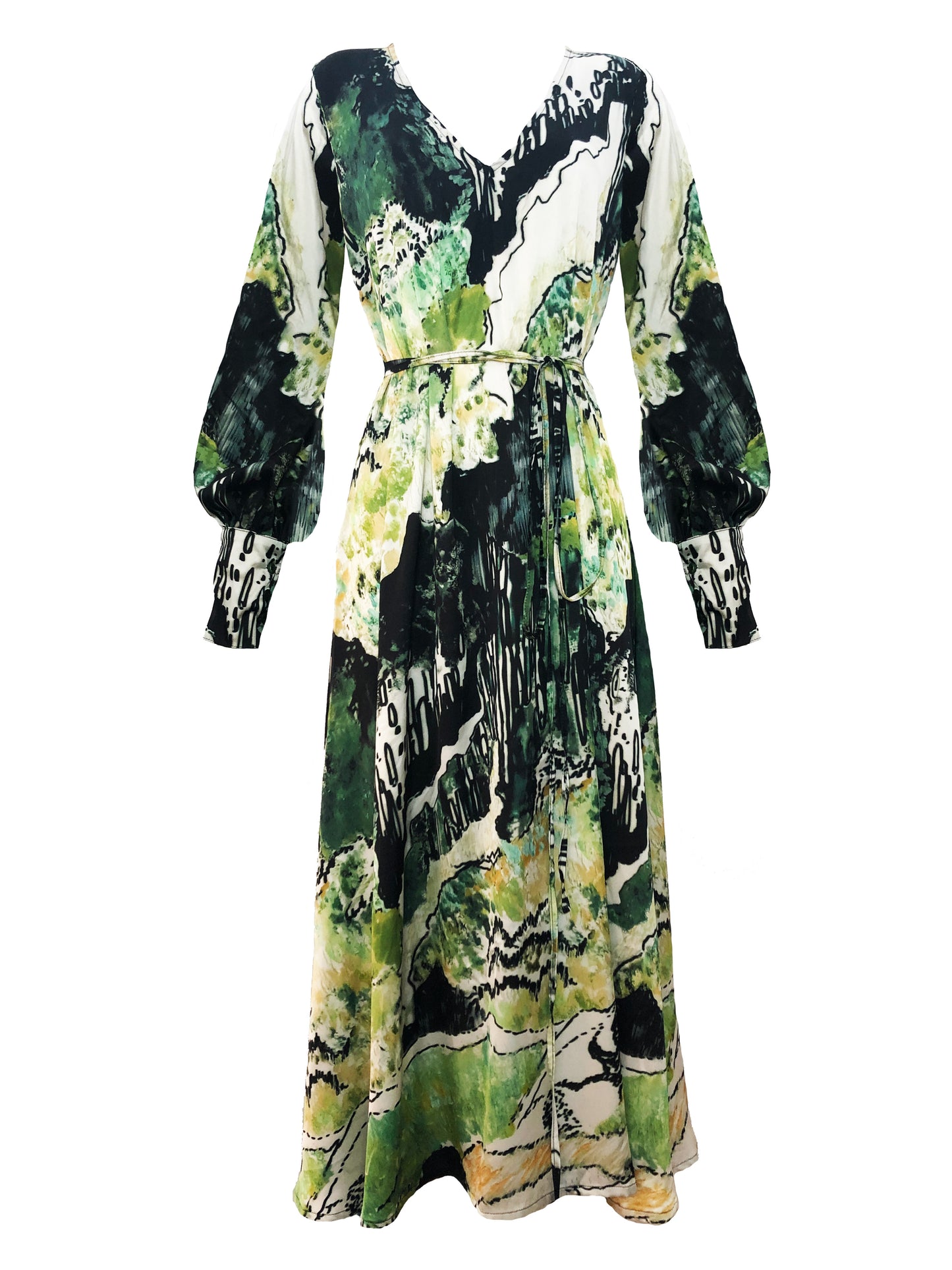 The Allure Dress in Landscape