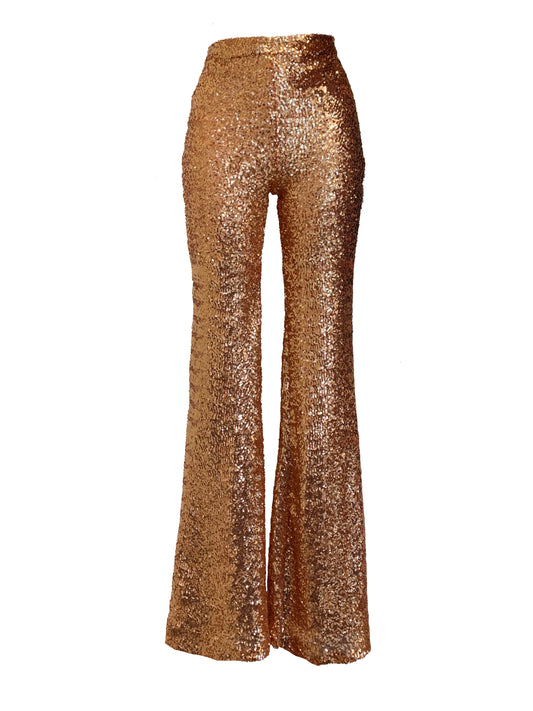 The Copper Sparkle pants