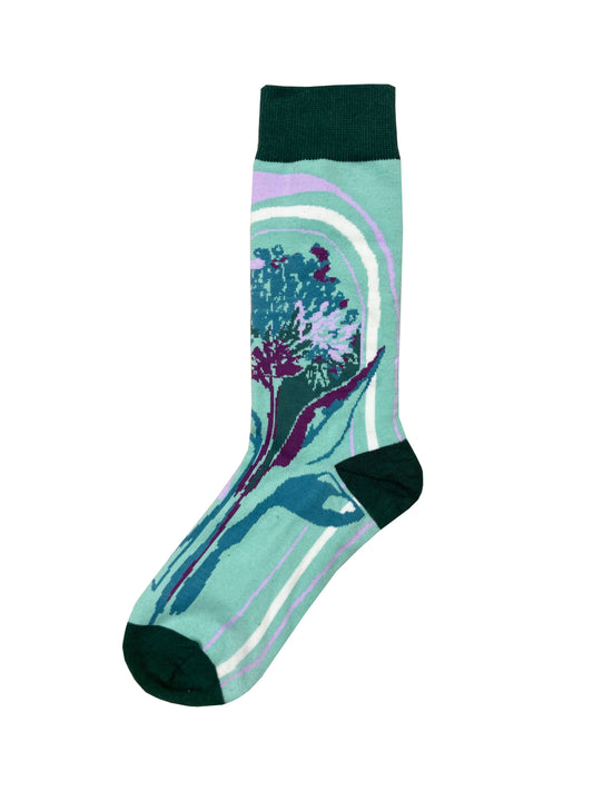 The Green Dandelion socks