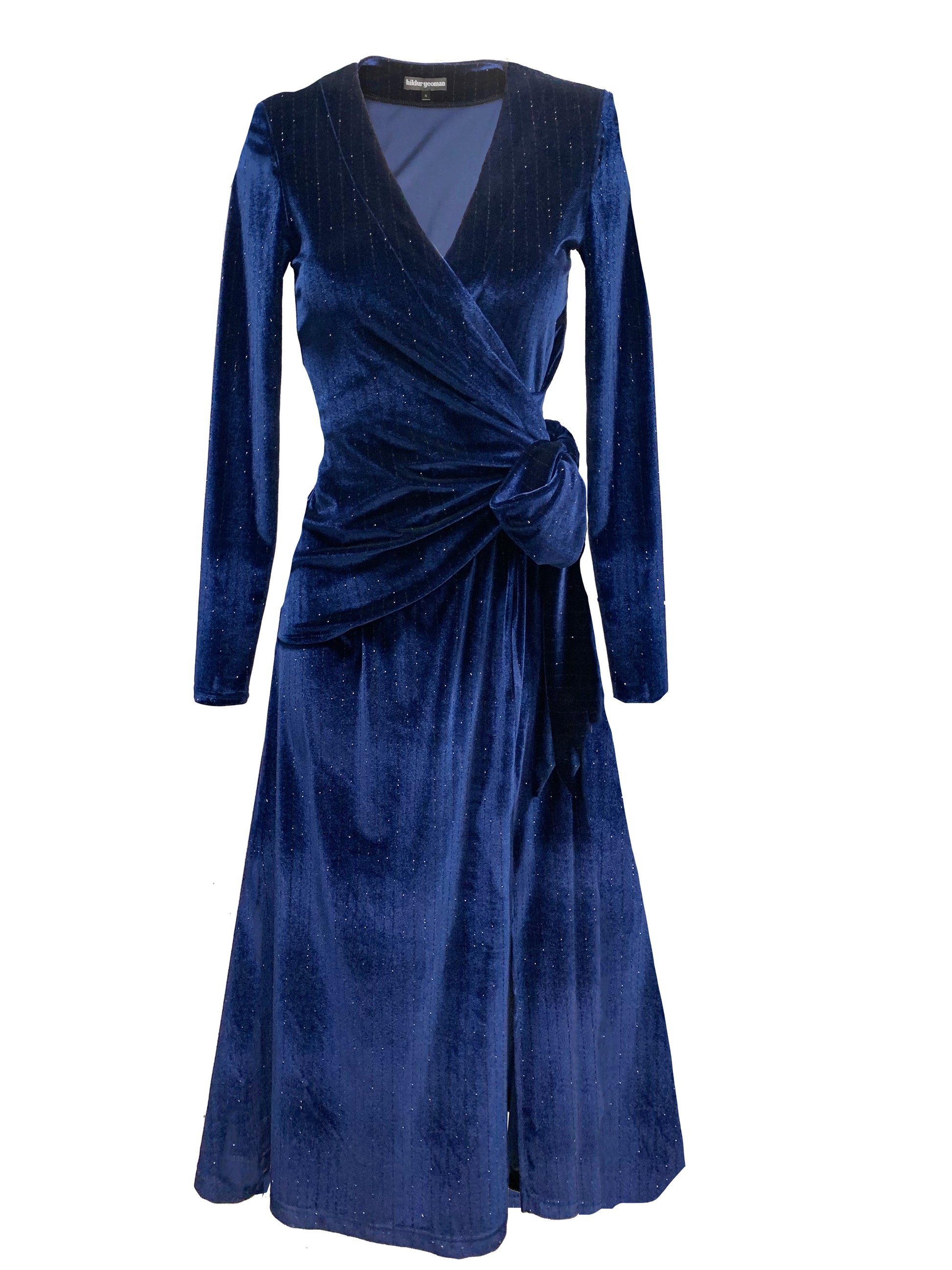The Midnight Wrap Dress – Hildur Yeoman