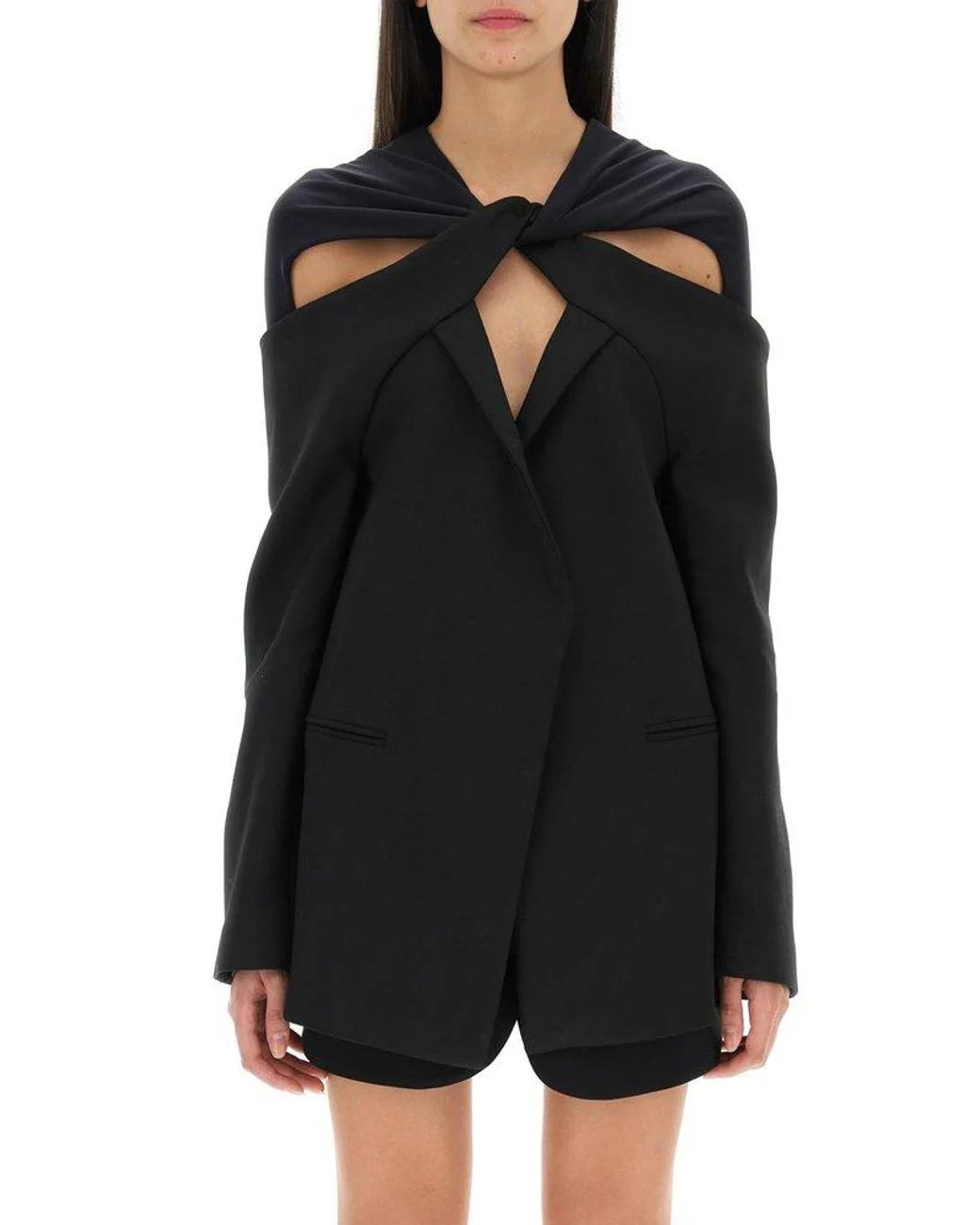 Twisted Cut Out Jacket